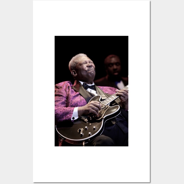 B B King Photograph Wall Art by Concert Photos